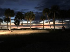 Volleyball at Sunset