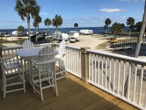 Clubhouse Deck View