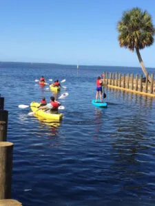 Kayaking at Presnell’s Bayside Marina & RV Resort